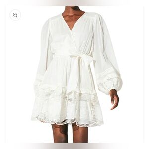 CLEOBELLA JILL‎ MINI DRESS IVORY Dress XS